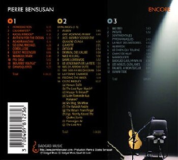 Pierre Bensusan: Encore Back Cover
